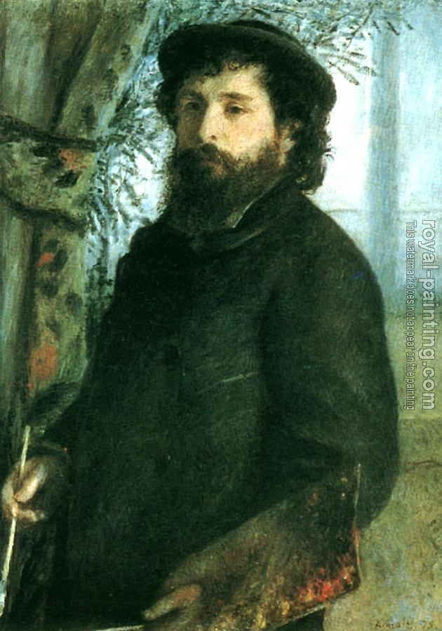 Pierre Auguste Renoir : Portrait of Claude Monet